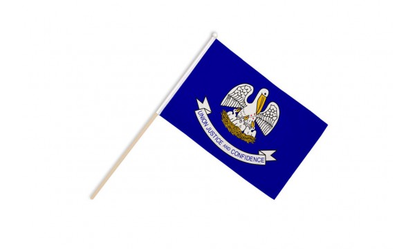 Louisiana Hand Flags